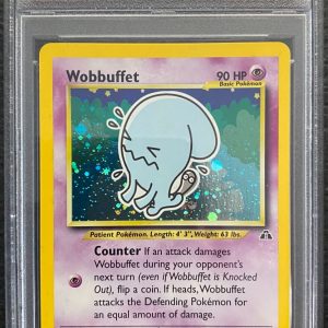 2001 Pokemon Neo Discovery Holo Wobbuffet #16 PSA 7 NRMT