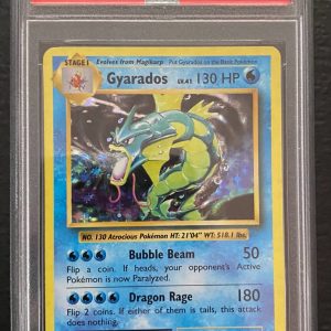 Pokémon TCG - GYARADOS - 34/108 - HOLO - RARE - XY EVOLUTIONS 2016 - PSA 9 MINT