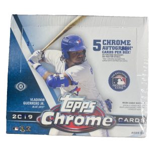 2019 Topps Chrome Baseball Hobby Box Jumbo HTA Ohtani Tatis Alonso