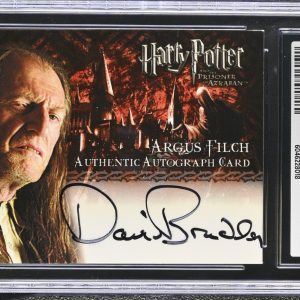 2004 Artbox Harry Potter POA David Bradley Signed Auto CGC 7