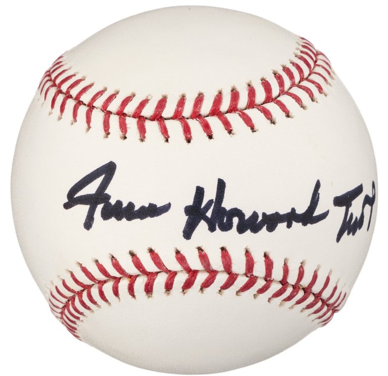 Willie Mays Willie Howard Mays Jr Full Name Signed OML Baseball PSA/DNA PSA 10