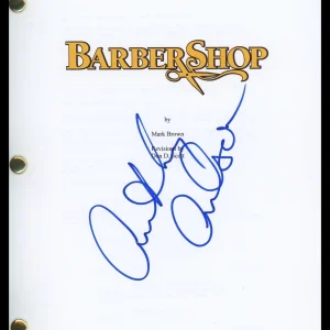 Anthony Anderson "Barbershop" AUTOGRAPH Signed Complete Script Screenplay ACOA