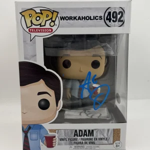 Adam Devine "Workaholics" AUTOGRAPH Signed 'Adam' 492 Funko Pop Figure B ACOA