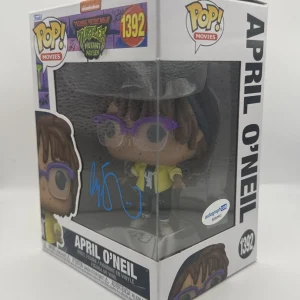 Ayo Edebiri "Teenage Mutant Ninja Turtles: Mayhem" SIGNED 'April' Funko Pop ACOA