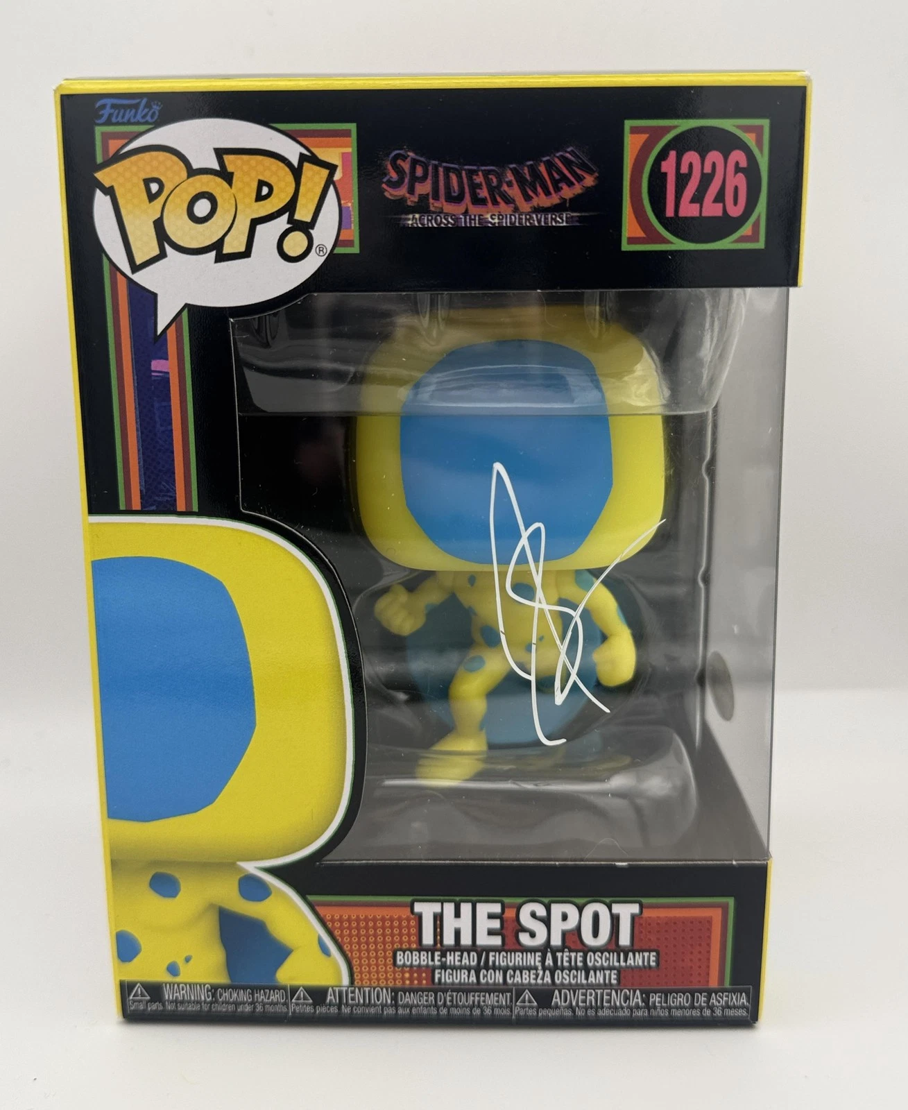 Jason Schwartzman Spider Man Across Spider Verse SIGNED The Spot Jason Schwartzman Spider Man Across Spider Verse SIGNED The Spot