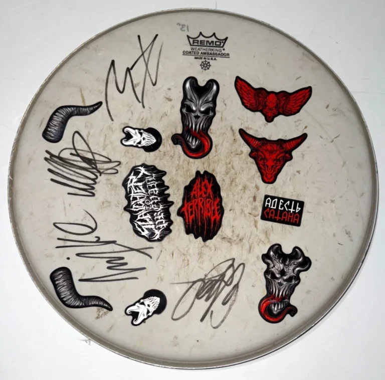 Slaughter To Prevail REAL hand SIGNED 13