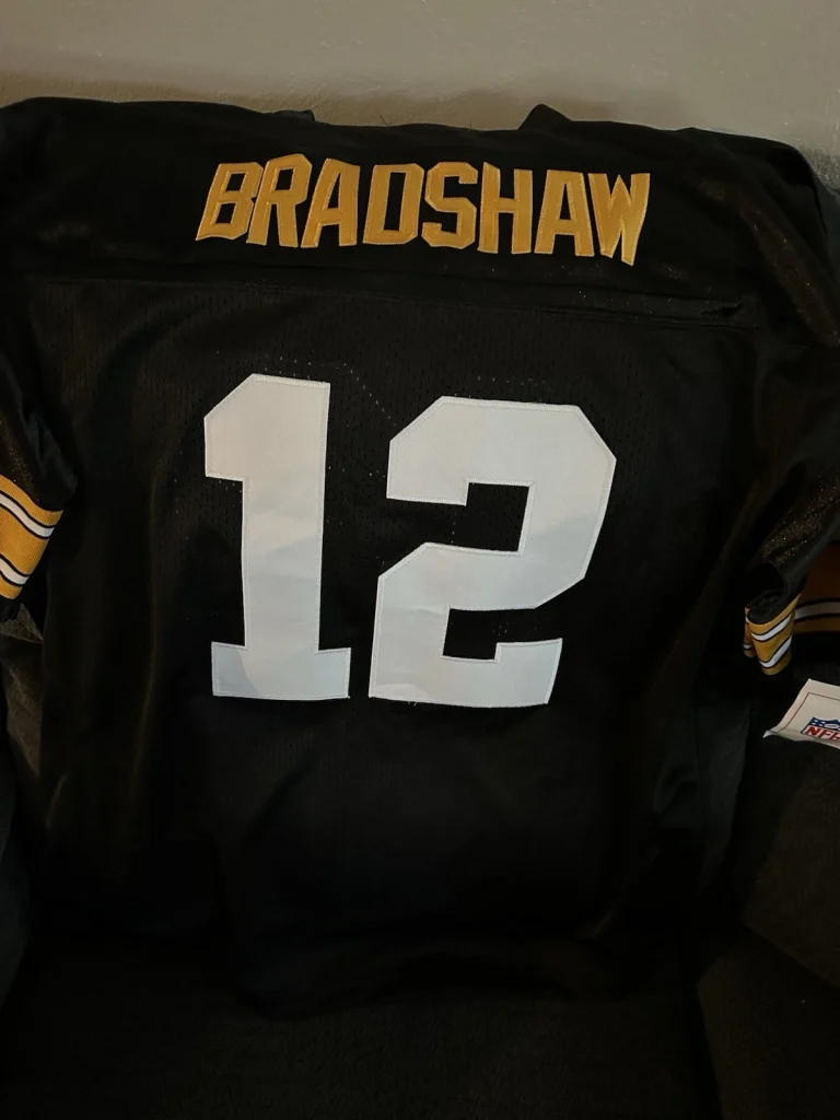 Terry Bradshaw Not Signed Stitched Jersey XL Pittsburgh Steelers New Unused