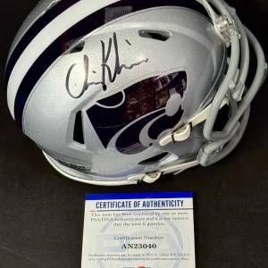 Chris Klieman Signed Autographed Kansas State Wildcats Mini Helmet PSA/DNA