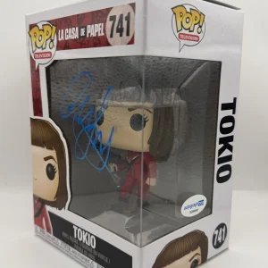 Ursula Corbero "La Casa de Papel" SIGNED Money Heist 'Tokio' 741 Funko Pop ACOA