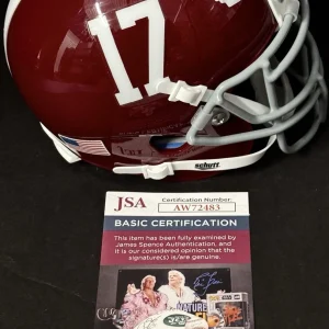 Will Reichard Signed Autographed Alabama Crimson Tide Mini Helmet JSA COA
