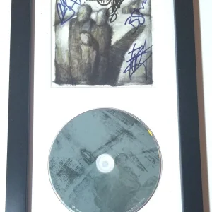 Three Days Grace REAL hand SIGNED Self-Titled CD Framed Display COA Autographed