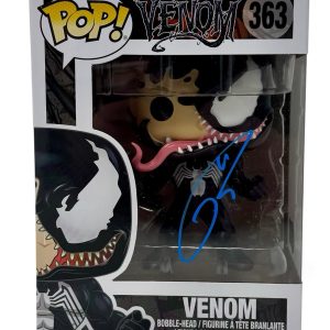 Tom Hardy Signed Venom Funko Pop Marvel Venom Autograph Eddie Brock Beckett COA