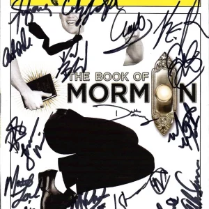 THE BOOK OF MORMON SIGNED NEW YORK CITY PLAYBILL+COA SIGNED BY 2013 CAST