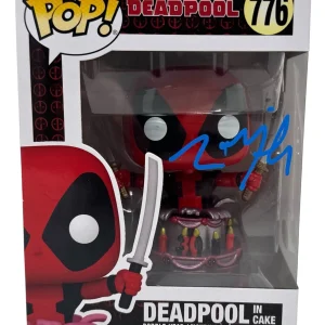 Tim Miller Signed Deadpool In Cake Funko Pop 776 Autograph Film Director ACOA
