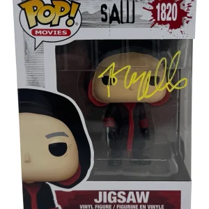 Tobin Bell Signed Saw Jigsaw Funko Pop 1820 Autograph Horror Actor Beckett COA