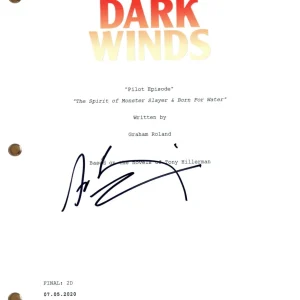 A Martinez "Dark Winds" Signed Autograph Pilot Episode Script Screenplay COA