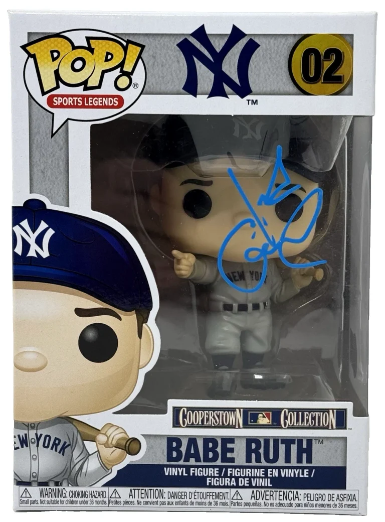 John Goodman Signed Babe Ruth Funko Pop The Babe Movie Autograph Beckett COA