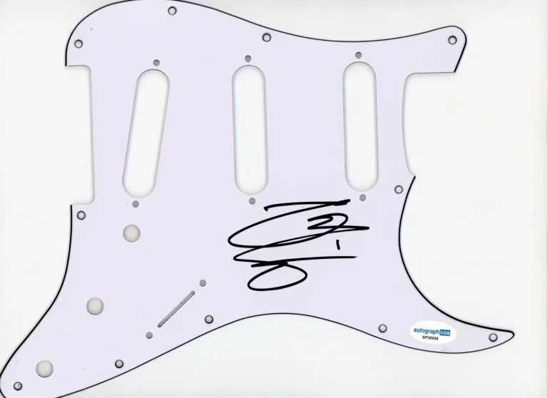 ELIAS SORIANO NONPOINT SIGNED AUTOGRAPH STRAT GUITAR PICKGUARD ACOA ELECTRIC