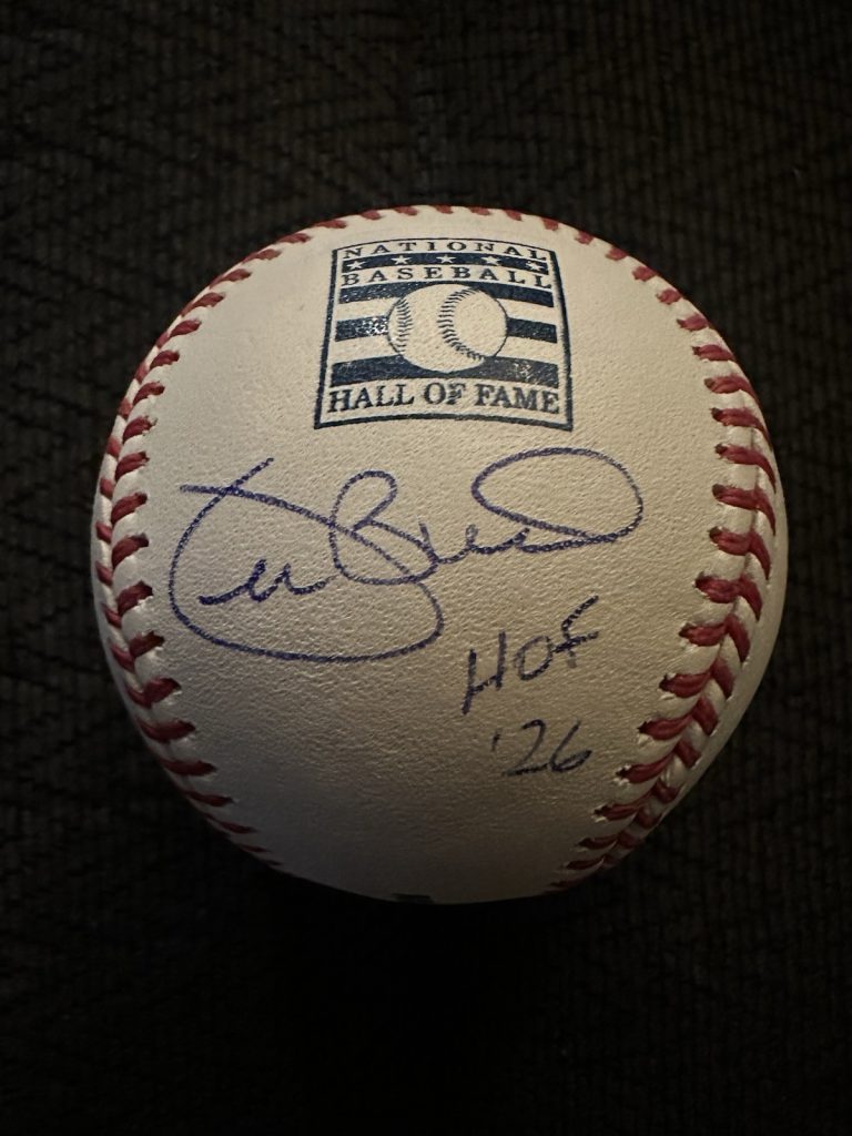 Joe Buck Signed Authentic Baseball ROMLB Hof 2026 Ford Frick Award Winner