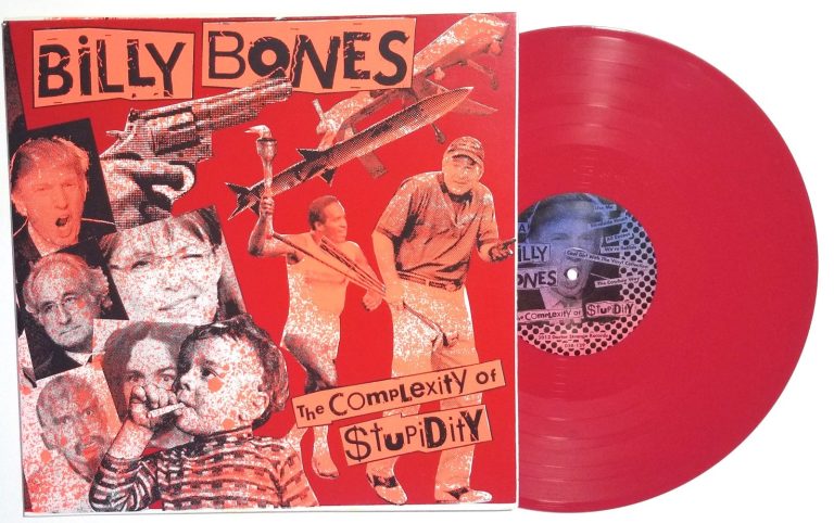 The BillyBones 2013 The Complexity of Stupidity Vinyl Record Red Color DSR-129