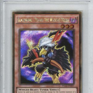 2015 YU-GI-Oh! PGL2-EN007 Blackwing - Pinaki the Waxing Moon 1st Ed PSA 8