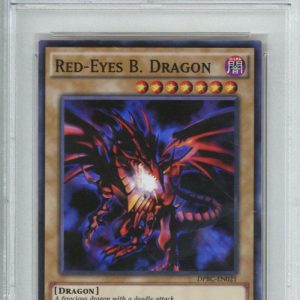 2015 YU-GI-Oh! Duelist Pack: Battle City EN021 Red-Eyes B. Dragon 1st Ed PSA 10