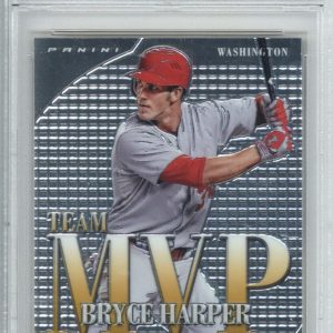 2012 Panini Prizm Team MVP MVP30 Bryce Harper PSA 9
