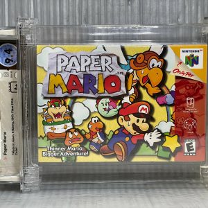 2000 Nintendo 64 Paper Mario WATA 9.4 A+