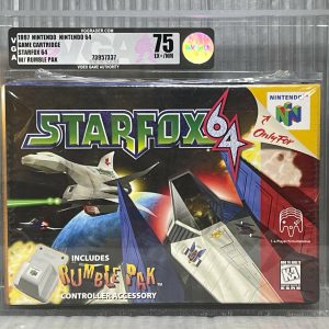 1997 Nintendo 64 Starfox 64 Rumble Pak VGA 75