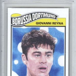 2020 Topps Living 180 Giovanni Reyna UEFA Champions League PSA 9