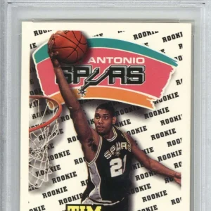 1997 Hoops 166 Tim Duncan PSA 8.5