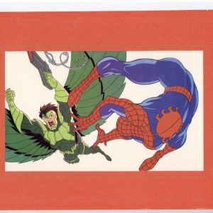 1994 Spider man Marvel Animated TV Series Original Art Cel