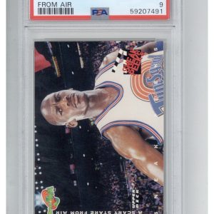 1996 Upper Deck Space Jam 56 A Scary Stare From Air PSA 9