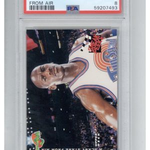 1996 Upper Deck Space Jam 56 A Scary Stare From Air PSA 8