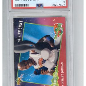 1996 Upper Deck Space Jam 23 Michael Jordan PSA 9
