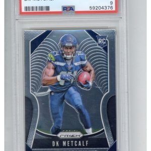 2019 Panini Prizm 343 DK Metcalf PSA 9