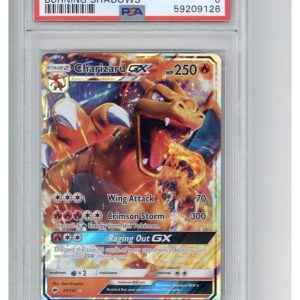 2017 Burning Shadows Charizard GX 20 PSA 6