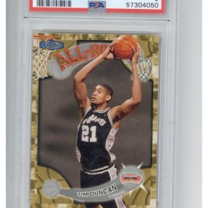 1997 Ultra All-Rookies 1 Tim Duncan PSA 9