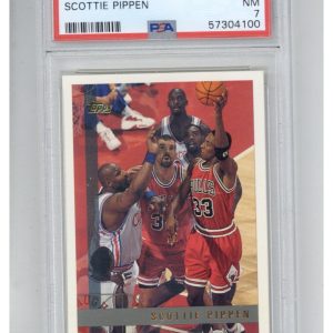 1998 Topps 1 Scottie Pippen PSA 7