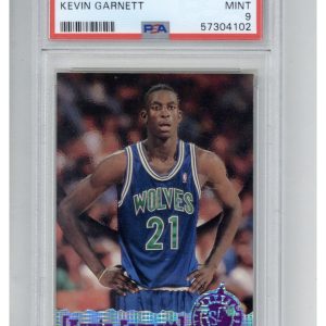 1995 Stadium Club Kevin Garnett PSA 9