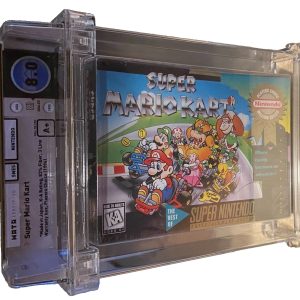 Super Mario Kart Super Nintendo 1992 WATA 8.0 A+