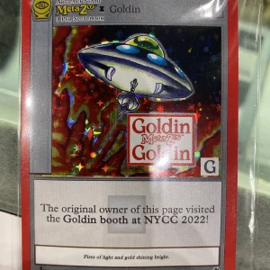 2022 Metazoo NYCC promo UFO Goldin