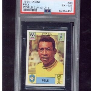 1994 Panini Pele World Cup Story PSA 6