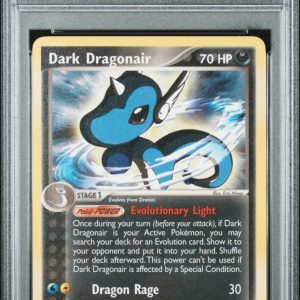 2004 Pokemon EX Team Rocket Returns 31 Dark Dragonair PSA 9