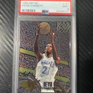 1995 Metal Kevin Garnett PSA 9