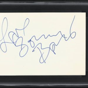 Sonny Bono Signed Index Card PSA/DNA