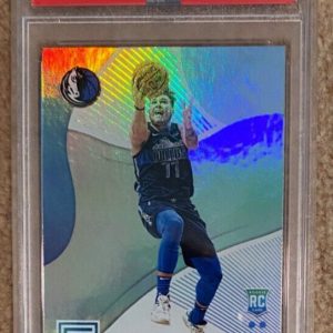 2018 Panini Status Luka Doncic 122 PSA 9