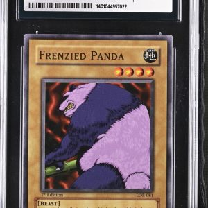 2002 Yugioh LOB 1st Edition LOB-081 Frenzied Panda CGC 9