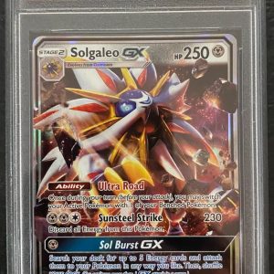 2017 Pokemon Sun & Moon Solgaleo GX #89 PSA 9 MINT