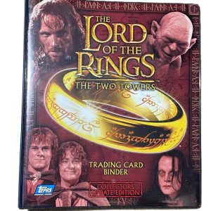 2002 Topps Lord of the Rings COLLECTORS UPDATE EDITION Binder w/ Complete Set